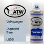 Preview: Volkswagen, Diamond Blue, L50B: 400ml Sprühdose, von ATW Autoteile West.